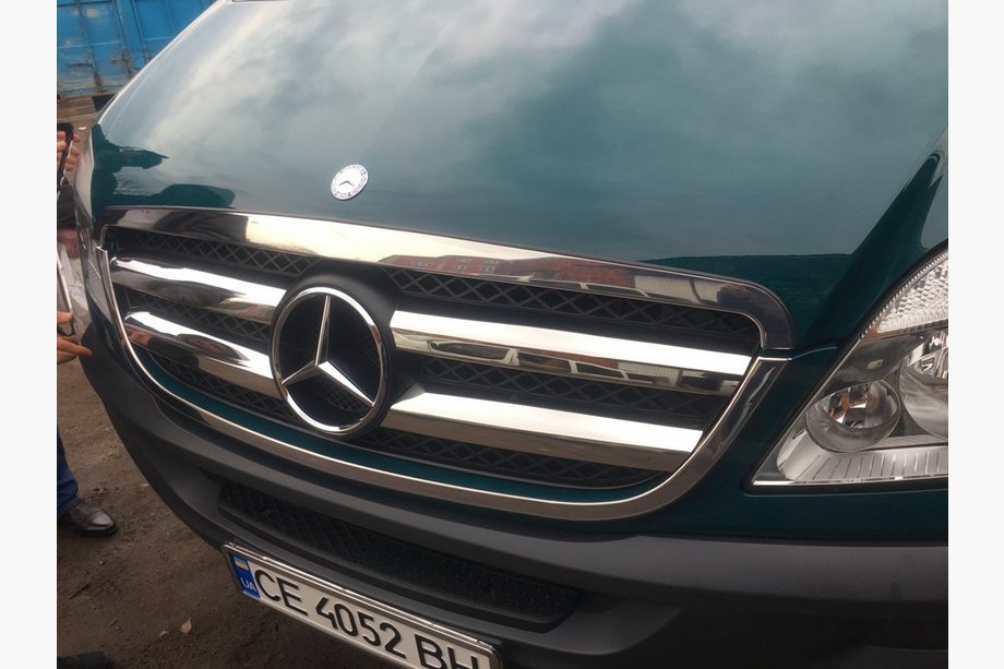 Mercedes Sprinter W906 2006–2018 Grille sierlijsten (2006-2013, RVS) Foto 5