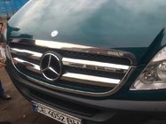 Mercedes Sprinter W906 2006–2018 Grille sierlijsten (2006-2013, RVS) OmsaLine - Italiaans roestvrij staal foto 5