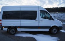 Mercedes Sprinter W906 2006–2018 Zelfklevende raamdeflectoren (2 st, DDU-CBR) foto 1