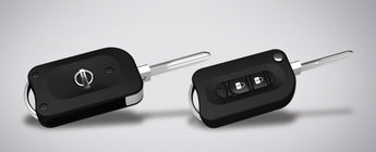 Nissan Micra K12 2003–2010 Flip key - sleutel met flesopener foto 1