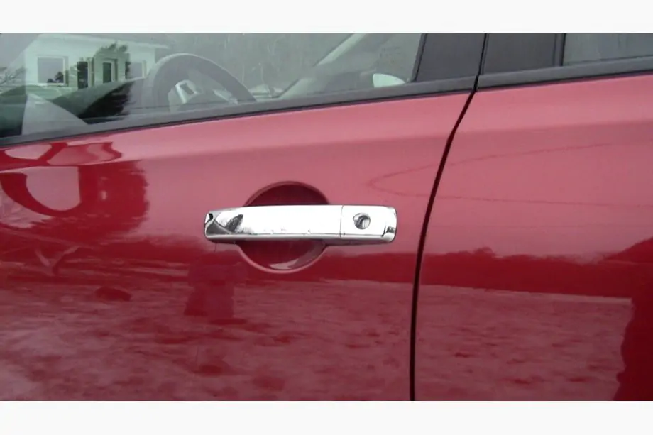 Nissan Navara 2006–2015 Deurgreepcovers (set 4-delig, RVS) Image