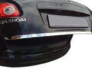Nissan Qashqai 2007–2010 Kofferbakdrempelbeschermer (RVS) Carmos - Turks staal foto 1