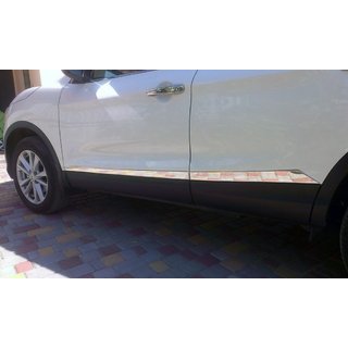 OmsaLine deurlijsten (set van 4, RVS) Nissan Qashqai 2014–2021 foto 1