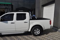 Nissan Navara 2006–2015 Zijsteps X5-type (set 2 stuks, aluminium) foto 3