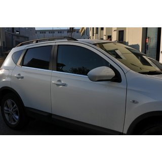 Buitenste raamlijstenset (4-delig, RVS) Nissan Qashqai 2007–2010 foto 2