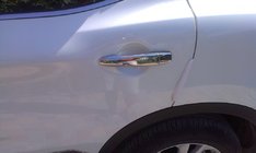 Nissan Pulsar 2014– Chromen deurgreepkappen (set van 4) foto 4