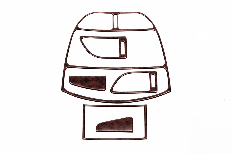 Chery Tiggo 1 2005–2016 Dashboard sierlijsten (kleine set) Titanium Image