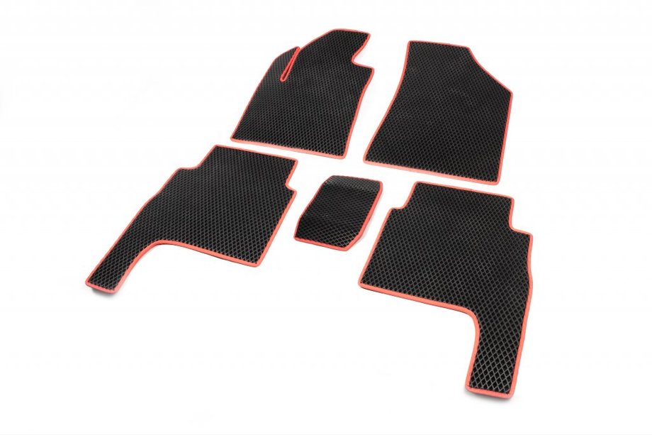 Hyundai Santa Fe 2 2006–2012 EVA automatten (zwart) 2010-2012 Image