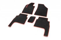Hyundai Santa Fe 2 2006–2012 EVA automatten (zwart) 2010-2012 foto 1