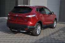 Nissan Qashqai 2014–2021 Allmond Black zijtreden (2 st., aluminium) foto 1