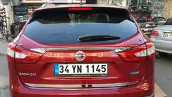 Nissan Qashqai 2014–2021 RVS kofferbakrand foto 5