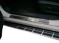 Nissan Qashqai 2014–2021 Omsa instaplijsten (4 stuks, RVS) foto 3