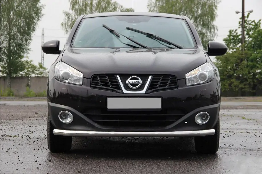 Nissan Qashqai 2010–2014 Voorste beschermbeugel ST008 (RVS) Image