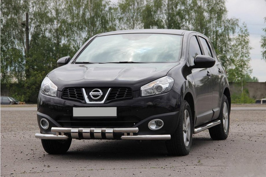 Nissan Qashqai 2010–2014 RVS voorbeugel ST009-15 Image