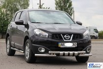 Nissan Qashqai 2010–2014 RVS voorbeugel ST009-15 foto 3