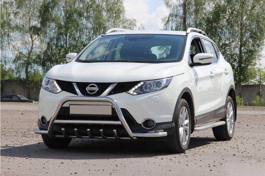 Nissan Qashqai 2014–2021 Bullbar WT003-Plus (RVS) Image