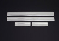 Nissan Navara/NP300 2016– OmsaLine instaplijsten (set 4 st., RVS) foto 1