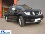 Nissan Pathfinder R51 2005–2014 RVS frontbescherming ST008-1 foto 2