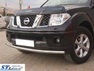 Nissan Pathfinder R51 2005–2014 RVS frontbescherming ST008-1 foto 5
