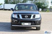 Nissan Pathfinder R51 2005–2014 RVS frontbescherming ST008-1 foto 8