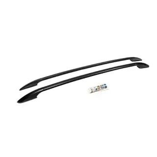 OmsaLine Solid dakrails (2 stuks, zwart) foto 1