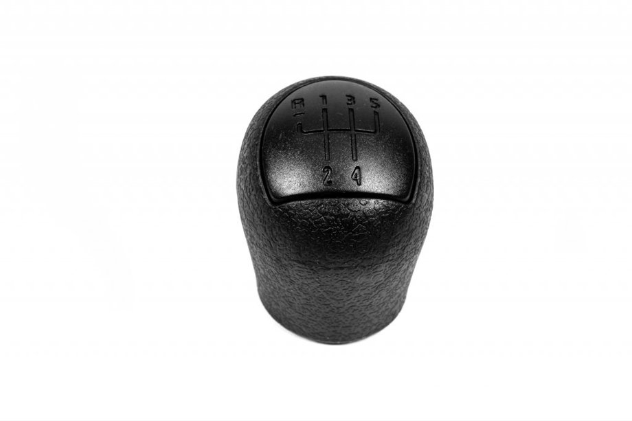 Renault Clio II 1998–2005 Pookknop 5-versnellingen (zwart+zwart) Image
