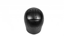 Renault Clio II 1998–2005 Pookknop 5-versnellingen (zwart+zwart) foto 1