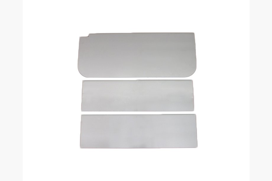 Nissan Primastar 2002–2014 OmsaLine RVS instaplijsten 3 stuks Image