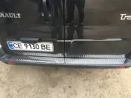 Opel Vivaro 2001–2015 Achterbumperbeschermlijsten (OMSA, RVS) foto 2