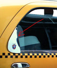 Fiat Albea 2002–2012 Chromen raamdriehoek (RVS) foto 1