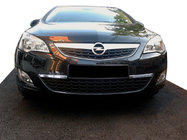 Opel Astra J 2009–2015 RVS beschermkap voor voorbumperhoek foto 1