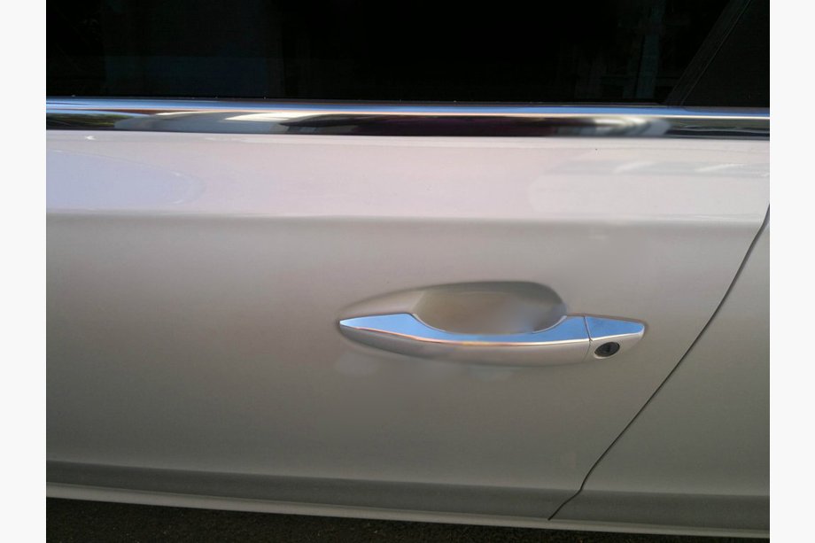 Peugeot 508 2010–2018 RVS afdekkappen voor handgreep-uiteinden (set van 4) Image