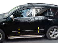 Toyota Rav 4 2006–2013 Deurstrips (RVS) foto 1