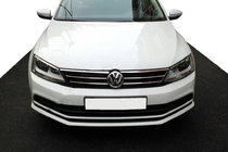 Volkswagen Jetta 2011–2018 Grille sierlijsten 2014↗ (RVS) foto 1
