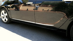 Opel Astra J 2009–2015 Deurstrip (set van 4, RVS) foto 1