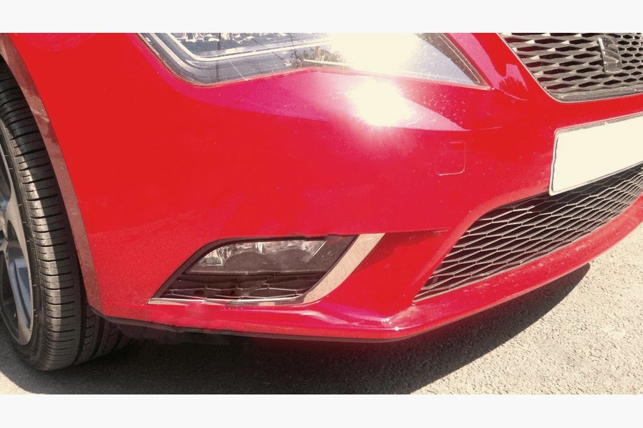 Seat Ibiza 2010–2017 RVS mistlamp sierlijsten Image