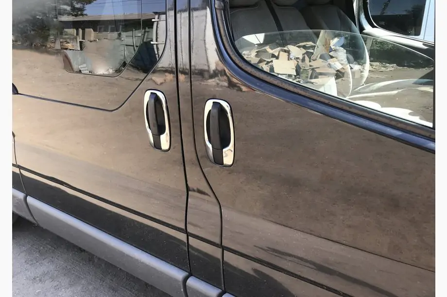 Nissan Primastar 2002–2014 Deurgreep omlijsting (4 st., RVS) Image