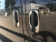 Opel Vivaro 2001–2015 RVS deurgreep omlijsting (4 stuks) foto 1