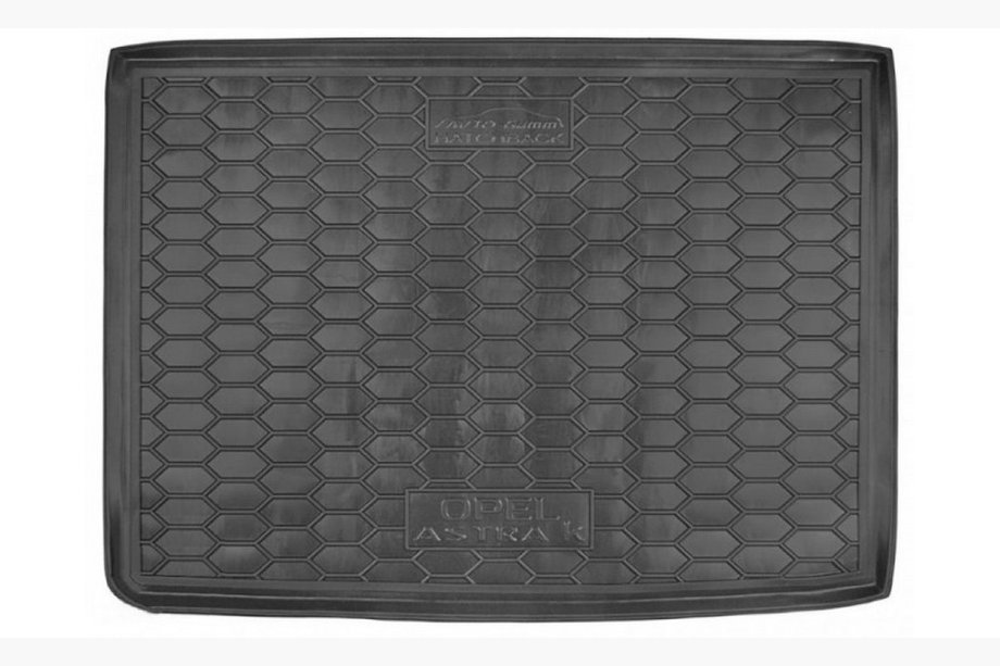 Opel Astra K 2016–2021 Kofferbakmat HB (Autogumm, rubber) Image