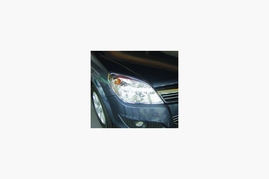 Opel Astra H 2004–2013 Koplamp sierlijsten (HB, 2 stuks, kunststof) Image