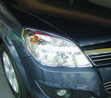 Opel Astra H 2004–2013 Koplamp sierlijsten (HB, 2 stuks, kunststof) foto 1