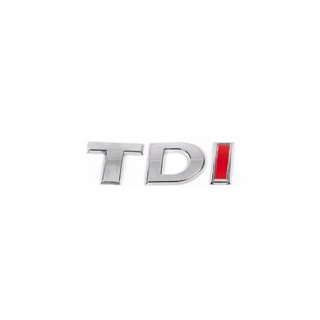 TDI opschrift (cursief) foto 1