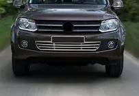 Volkswagen Amarok 2010–2022 Bumperrooster (RVS) foto 1