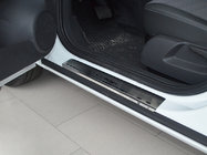Opel Corsa C 2000–2006 Nathanika premium instaplijsten (4 stuks, RVS) foto 1