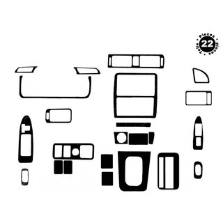 Dashboardpanelen (1997-1999) Toyota Camry 1997–2002 foto 3