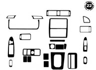 Toyota Camry 1997–2002 Dashboardpanelen (1997-1999) Houtlook foto 3