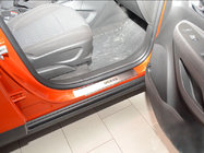Opel Mokka 2012–2021 Nataniko RVS dorpellijsten (set van 4) Standaard - Lohmann-tape, 0,5 mm foto 1