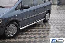 Opel Zafira B 2005–2011 Sidebars (2 stuks, RVS) foto 3