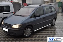 Opel Zafira B 2005–2011 Sidebars (2 stuks, RVS) foto 4