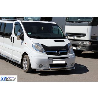 RVS frontbescherming ST014/2 Opel Vivaro 2001–2015 foto 2